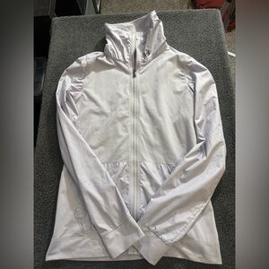 UnderArmour Full Zip Warm- Up Track Jacket- Lavender Size S